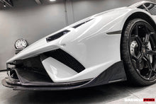Load image into Gallery viewer, 2015-2025 Lamborghini Huracan LP610 &amp; LP580 &amp; EVO &amp; Tecnica BKSS Style Partial Carbon Front Bumper with Lip