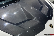Load image into Gallery viewer, 2015-2025 Lamborghini Huracan LP610 &amp; LP580 &amp; EVO &amp; Tecnica BKSS Style Carbon Fiber Hood