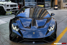 Load image into Gallery viewer, 2015-2025 Lamborghini Huracan LP610 &amp; LP580 &amp; EVO &amp; Tecnica BKSS Style Carbon Fiber Hood