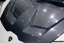 Load image into Gallery viewer, 2015-2025 Lamborghini Huracan LP610 &amp; LP580 &amp; EVO &amp; Tecnica BKSS Style Carbon Fiber Hood