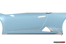 Load image into Gallery viewer, DarwinPRO 2019-2025 Lamborghini Huracan EVO AD Style Dry Carbon Side Skirts Vent Trims