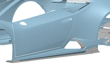 Load image into Gallery viewer, DarwinPRO 2019-2025 Lamborghini Huracan EVO ADV1 Style Dry Carbon Side Skirts - DarwinPRO Aerodynamics