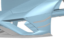 Load image into Gallery viewer, DarwinPRO 2019-2025 Lamborghini Huracan EVO RWD AD Style Dry Carbon Front Bumper Canards - DarwinPRO Aerodynamics