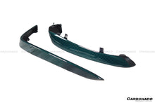 Load image into Gallery viewer, 2015-2021 Mercedes Benz W205 C63  S AMG Sedan  Coupe Carbon Fiber Front Bumper Canards
