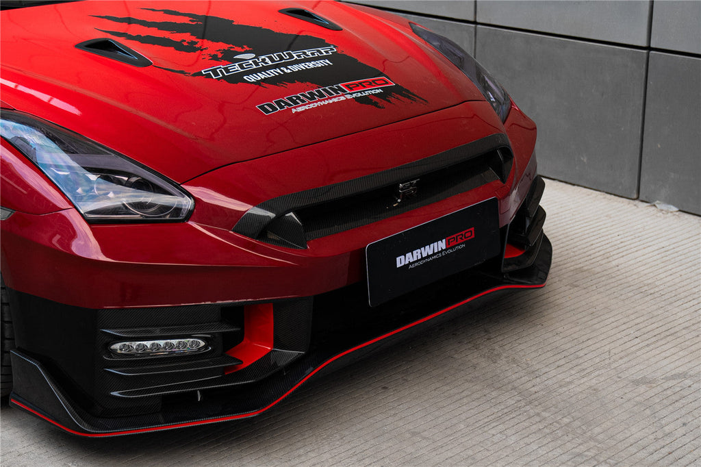 2008-2024 Nissan GTR R35 CBA & DBA & EBA 2024-Nismo Style Part Carbon Fiber Front Bumper