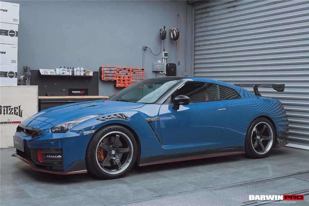 2008-2024 Nissan GTR R35 CBA & DBA & EBA 2024-Nismo Style Part Carbon Fiber Front Bumper