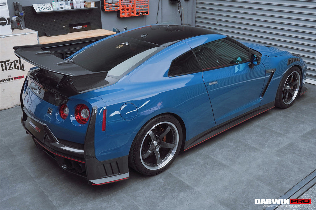 2008-2024 Nissan GTR R35 CBA & DBA & EBA 2024-Nismo Style Carbon Fiber Side Skirts