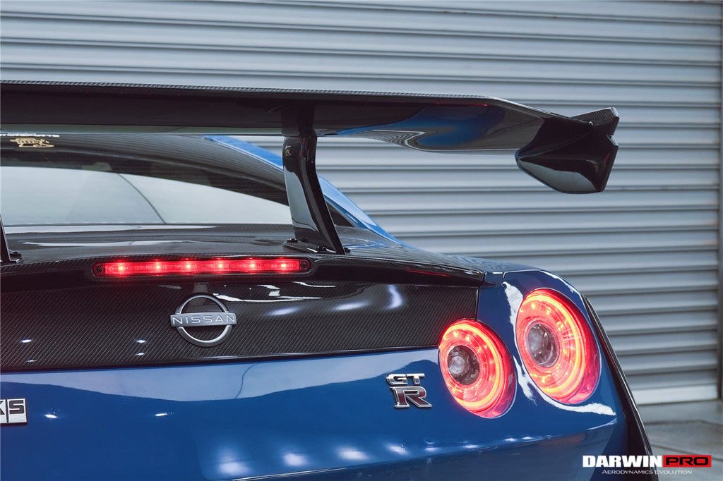 2008-2024 Nissan GTR R35 CBA & DBA & EBA 2024-Nismo Style Carbon Fiber trunk Spoiler Wing