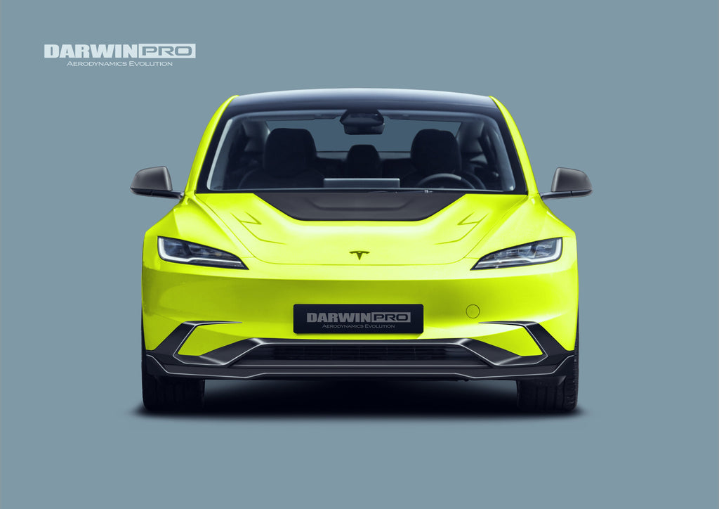 DarwinPRO 2024-2026 Tesla Model 3 Highland RWD AWD Performance Carbon Fiber IMP Design Hood