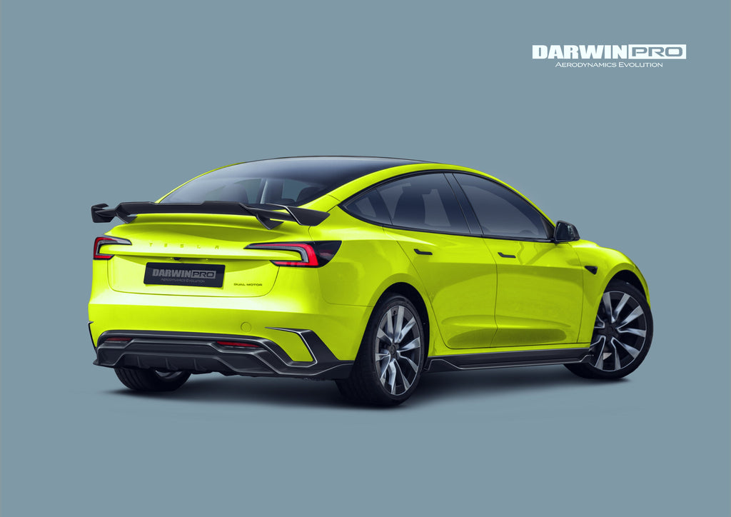 DarwinPRO 2024-2026 Tesla Model 3 Highland RWD AWD Performance Carbon Fiber IMP Design Wing