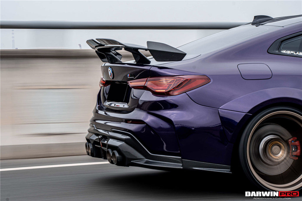 2021-UP BMW M4 G82 4 Series G22 BKSSII Style Carbon Fiber Trunk Spoiler