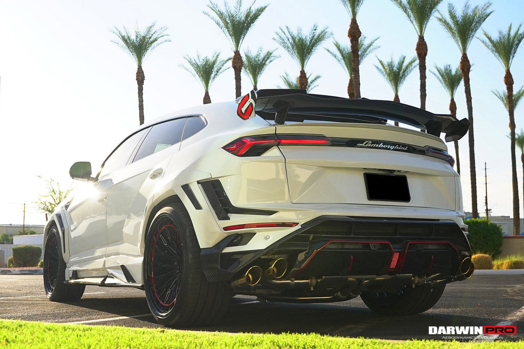 DarwinPRO 2018-2025 Lamborghini URUS BKSS Part Carbon Fiber Rear Bumper