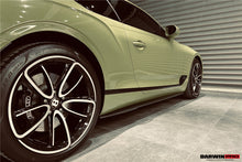 Load image into Gallery viewer, 2019-2024 Bentley Continental GT &amp; &amp; GTC Editon Style Side Skirts