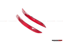 Load image into Gallery viewer, DarwinPRO 2019-2024 Porsche 911 992 Carrera &amp; S &amp; 4 &amp; 4S &amp; Targa &amp; Cabriolet GT3 Style Rear Bumper Red Reflector Panels 