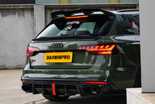 Load image into Gallery viewer, DarwinPRO 2020-2025 Audi S4 Avant B9.5 BKSS Style Carbon Fiber Rear Diffuser with exhasut tips