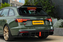 Load image into Gallery viewer, DarwinPRO 2020-2025 Audi S4 Avant B9.5 BKSS Style Carbon Fiber Rear Diffuser with exhasut tips
