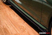 Load image into Gallery viewer, DarwinPRO 2020-2025 Audi S4 Avant B9.5 BKSS Style Carbon Fiber  Add On Side skirts Under Board