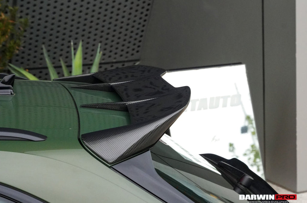 DarwinPRO 2017-2025 Audi S4 Avant B9 B9.5 BKSSII Style Carbon Fiber Trunk Spoiler