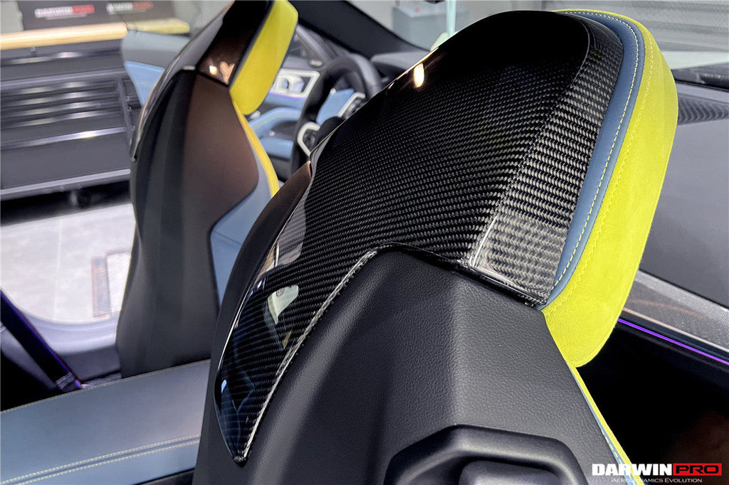 2021-UP BMW M3 G80 M4 G82 G83 Carbon Fiber Up Seat-Back Cover