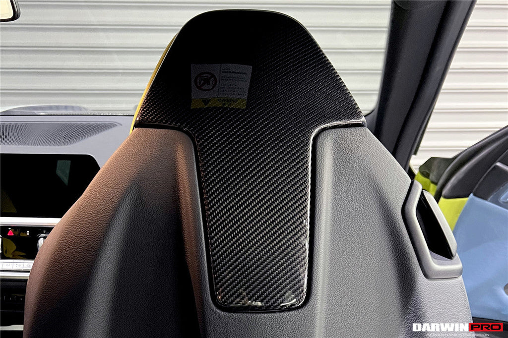 2021-UP BMW M3 G80 M4 G82 G83 Carbon Fiber Up Seat-Back Cover