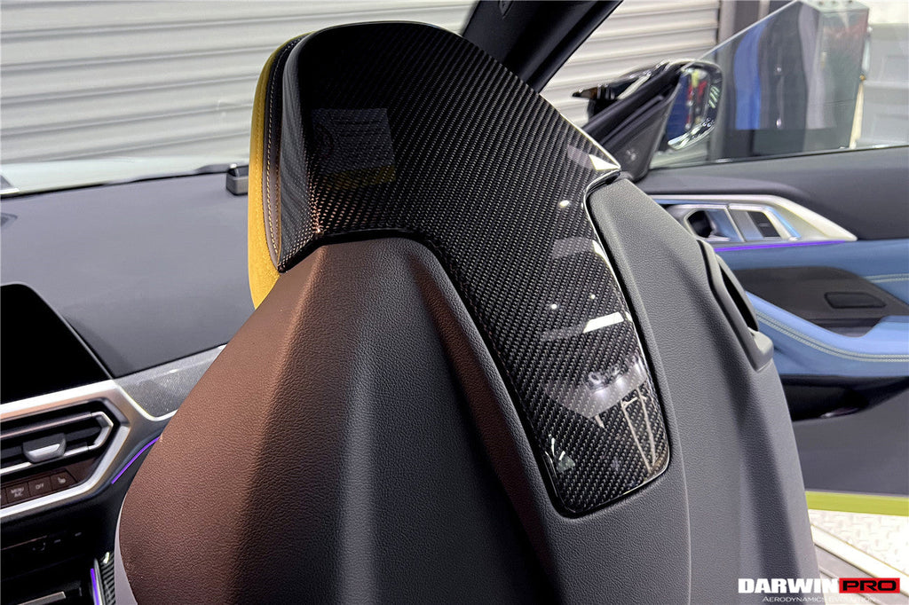 2021-UP BMW M3 G80 M4 G82 G83 Carbon Fiber Up Seat-Back Cover