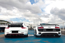Load image into Gallery viewer, 2006-2015 Audi R8 Coupe and Spyder DPGT Style Rear Bumper With Exhaust Tips