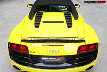 Load image into Gallery viewer, DarwinPRO 2010-2012 Audi R8 Spyder Carbon fiber Trunk Air Scoop cover