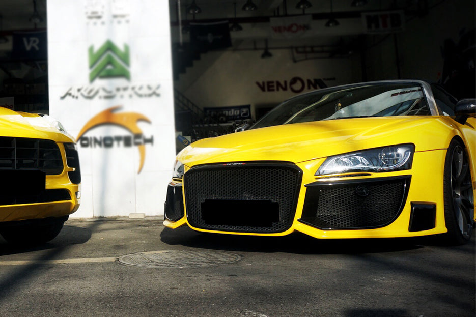 2006-2015 Audi R8 Coupe & Spyder DPGT Style Front Bumper