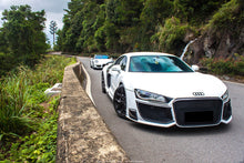 Load image into Gallery viewer, 2006-2015 Audi R8 Coupe &amp; Spyder DPGT Style Front Bumper