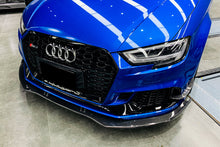 Load image into Gallery viewer, 2017-2020 Audi RS3 8V.2 Sedan and Sportback BKSS Style Carbon Fiber Front Lip