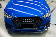 Load image into Gallery viewer, 2017-2020 Audi RS3 8V.2 Sedan and Sportback BKSS Style Carbon Fiber Front Lip