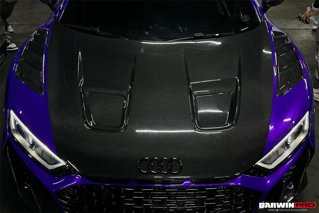 DarwinPRO 2016-2025 Audi R8 Coupe & Spyder IMPII Carbon Fiber Hood