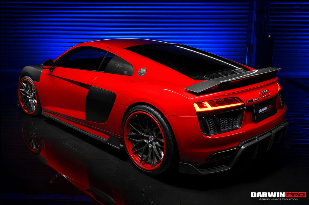 2016-2025 Audi R8 GEN2 Coupe & Spyder iMPII Carbon Fiber Side Door Panel Blades