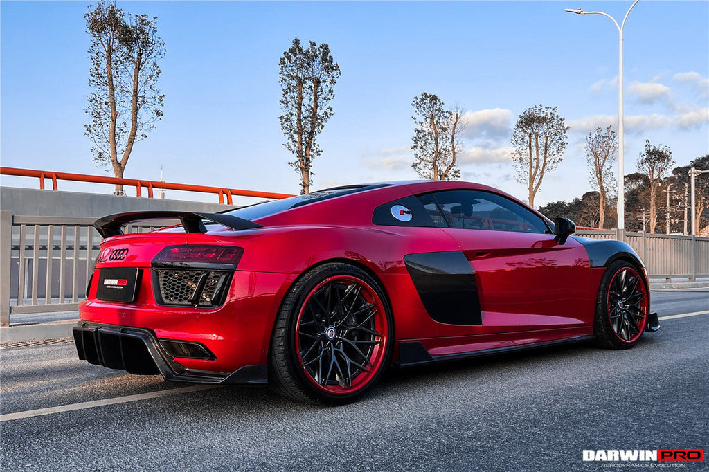2016-2025 Audi R8 GEN2 Coupe & Spyder iMPII Carbon Fiber Side Door Panel Blades