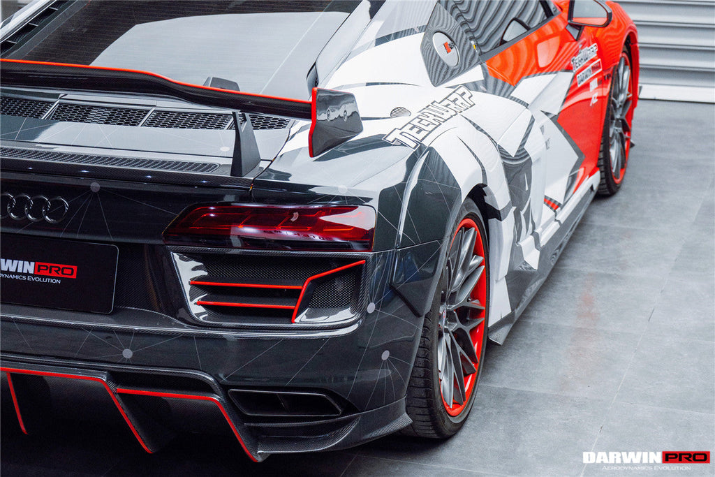 2016-2018 Audi R8 Coupe & Spyder IMPII Part Carbon Fiber Rear Bumper