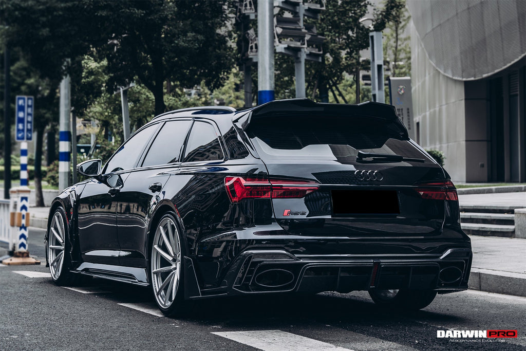 DarwinPRO 2019-2025 Audi RS6 Avant C8 & RS7 C8 Quattro IMP Performance Ver.2 Rear Diffuser