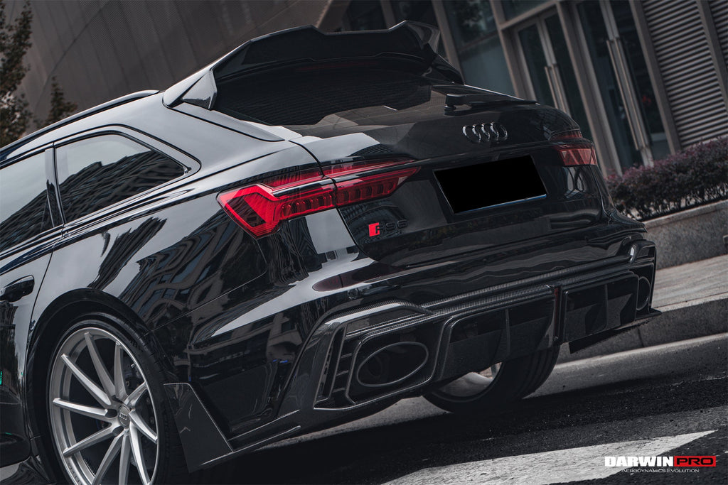 DarwinPRO 2019-2025 Audi RS6 Avant C8 & RS7 C8 Quattro IMP Performance Ver.2 Rear Diffuser