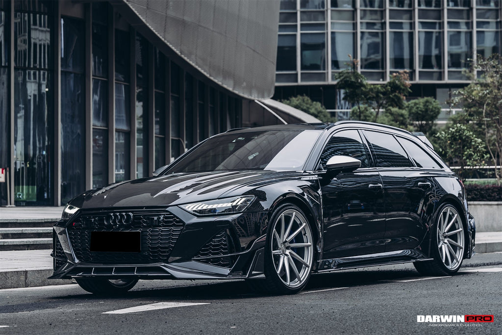 DarwinPRO 2019-2025 Audi RS6 Avant C8 & RS7 C8 Quattro IMP Performance Front Bumper Canards