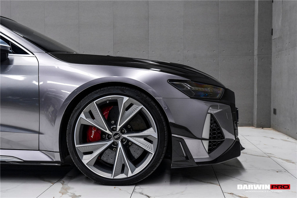 DarwinPRO 2019-2025 Audi RS6 Avant C8 & RS7 C8 Quattro IMP Performance Front Bumper Canards