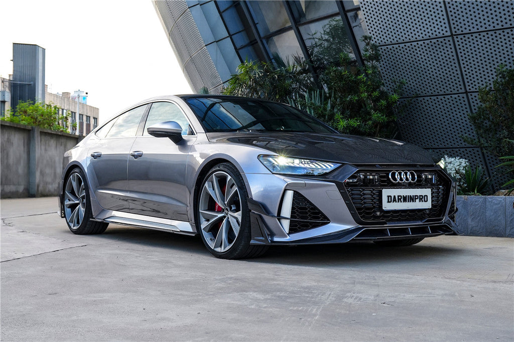 DarwinPRO 2019-2025 Audi RS6 Avant C8 & RS7 C8 Quattro IMP Performance Front Bumper Canards