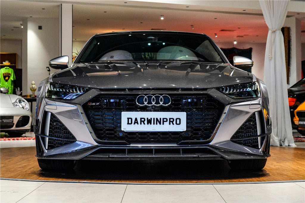 DarwinPRO 2019-2025 Audi RS6 C8 Avant & RS7 C8 Quattro IMP Performance Front Bumper Grills Cover