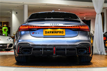 Load image into Gallery viewer, DarwinPRO 2019-2025 Audi RS6 Avant C8 &amp; RS7 C8 Quattro IMP Performance Ver.2 Rear Diffuser