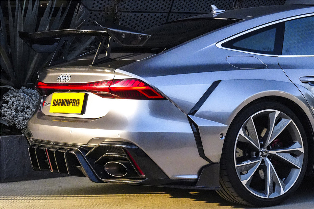DarwinPRO 2019-2025 Audi RS6 Avant C8 & RS7 C8 Quattro IMP Design Rear Diffuser