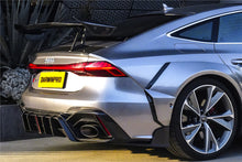 Load image into Gallery viewer, DarwinPRO 2019-2025 Audi RS6 Avant C8 &amp; RS7 C8 Quattro IMP Design Rear Diffuser