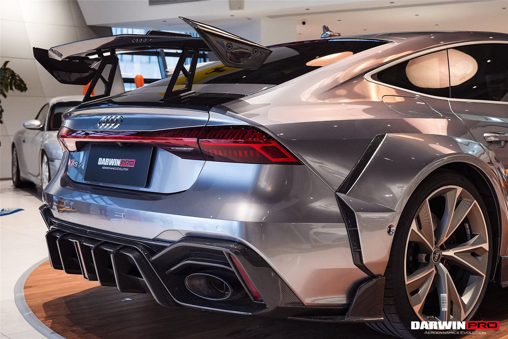 DarwinPRO 2019-2025 Audi RS6 Avant C8 & RS7 C8 Quattro IMP Design Rear Diffuser