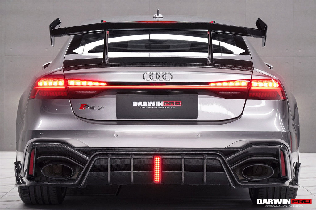 DarwinPRO 2019-2025 Audi RS6 Avant C8 & RS7 C8 Quattro IMP Design Rear Diffuser