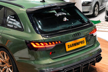 Load image into Gallery viewer, DarwinPRO 2017-2025 Audi S4 Avant B9 B9.5 BKSS style Carbon Fiber Trunk Spoiler