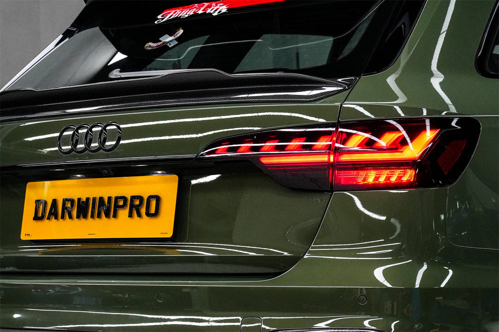 DarwinPRO 2017-2025 Audi S4 Avant B9 B9.5 BKSS style Carbon Fiber Trunk Spoiler