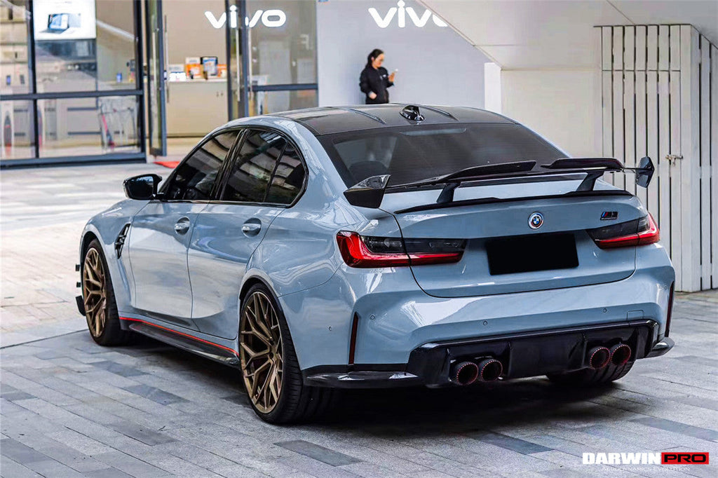 2021-UP BMW M3 G80 G20 BKSSII Style Carbon Fiber Trunk Spoiler