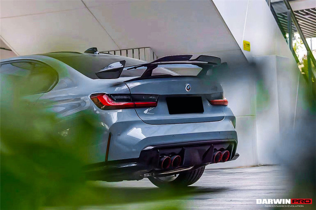 2021-UP BMW M3 G80 G20 BKSSII Style Carbon Fiber Trunk Spoiler